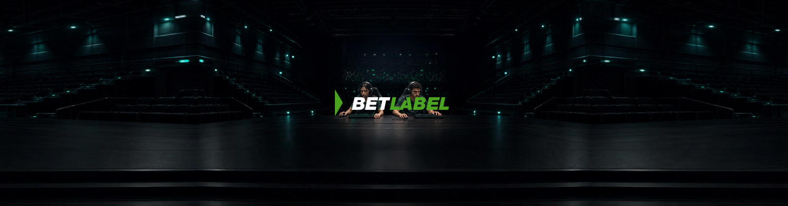 Due giocatori eSport al centro di un'arena